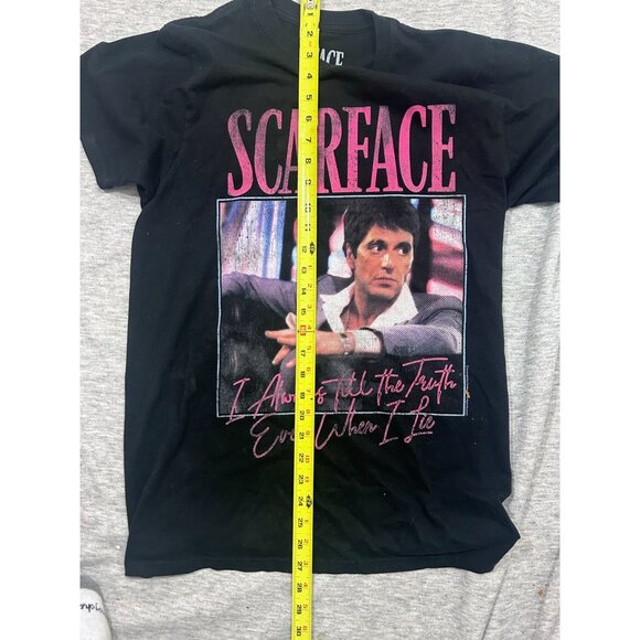 Scarface T-Shirt Men's Size Medium Graphic Causal Short Sleeve Pullover Black - Picture 5 of 7